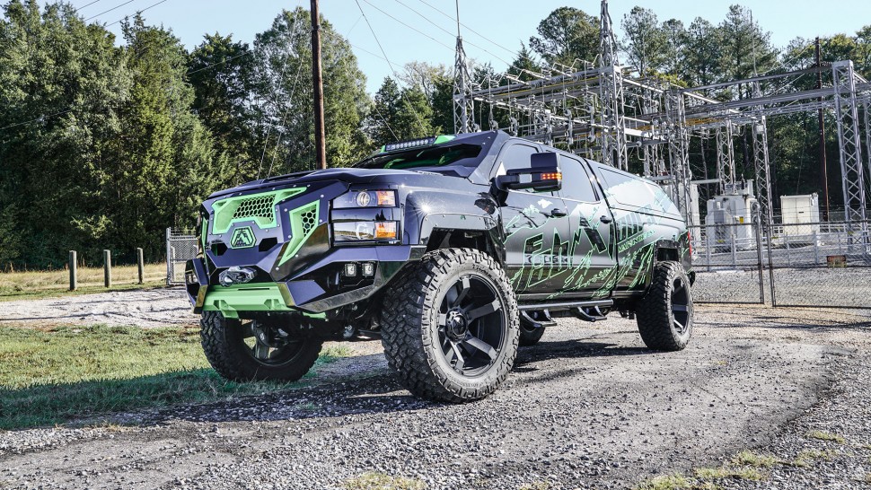 Розширювачі колісних арок базовий кит Chevrolet Silverado 2500/3500 15-19 Fab Fours TF3000-1