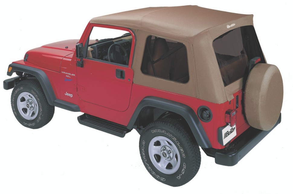 Мягкая крыша Supertop Classic Soft Top Spice Jeep Wrangler TJ 97-06 Standard Bestop 5470937