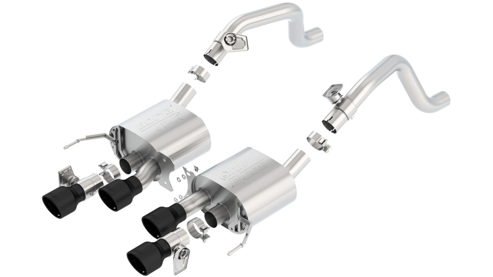 Выхлопная система Axle-Back Chevrolet Corvette 14-19 Atak Borla 11856CB