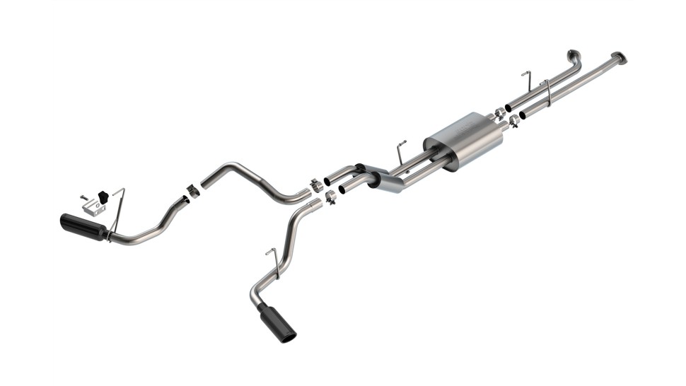 Выхлопная система Cat-Back Toyota Tundra 07-08 S-Type Borla 141021BC