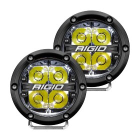 Комплект додаткових Led фар з підсвіткою 4" Spot 360-Series Rigid Industries 36113