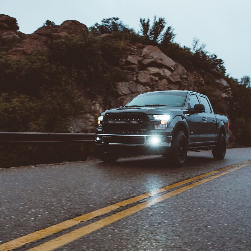 Комплект протитуманних фар 3x3" Sae D-Series Rigid Industries 504815