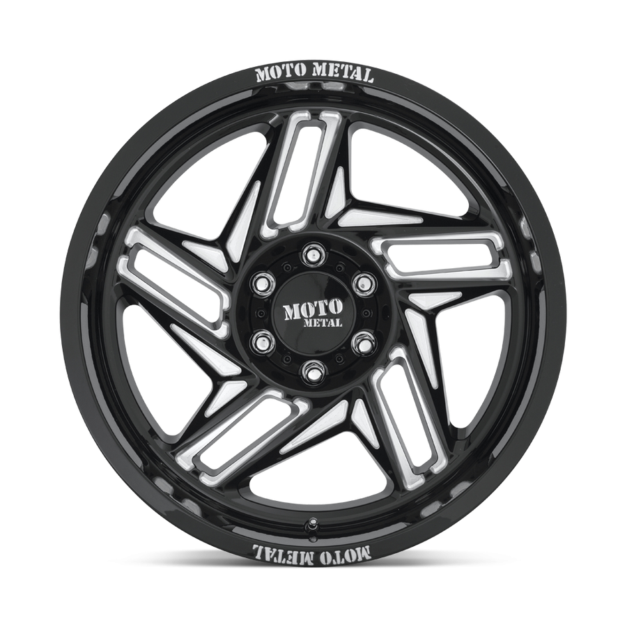 Колесный диск Moto Metal Ripsaw Gloss Black Milled 20x10 ET-18 MO99621050318N