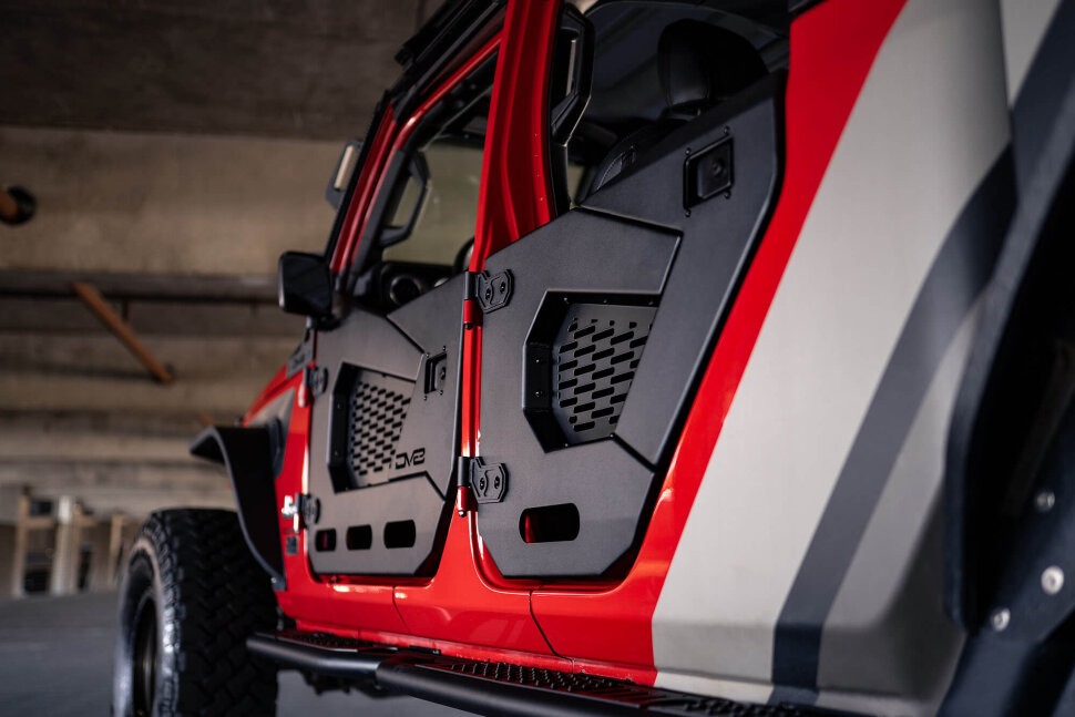 Задні напів-двері Jeep Wrangler JL/Gladiator JT 18-25 Spec Series DV8 Offroad HDJL-02R