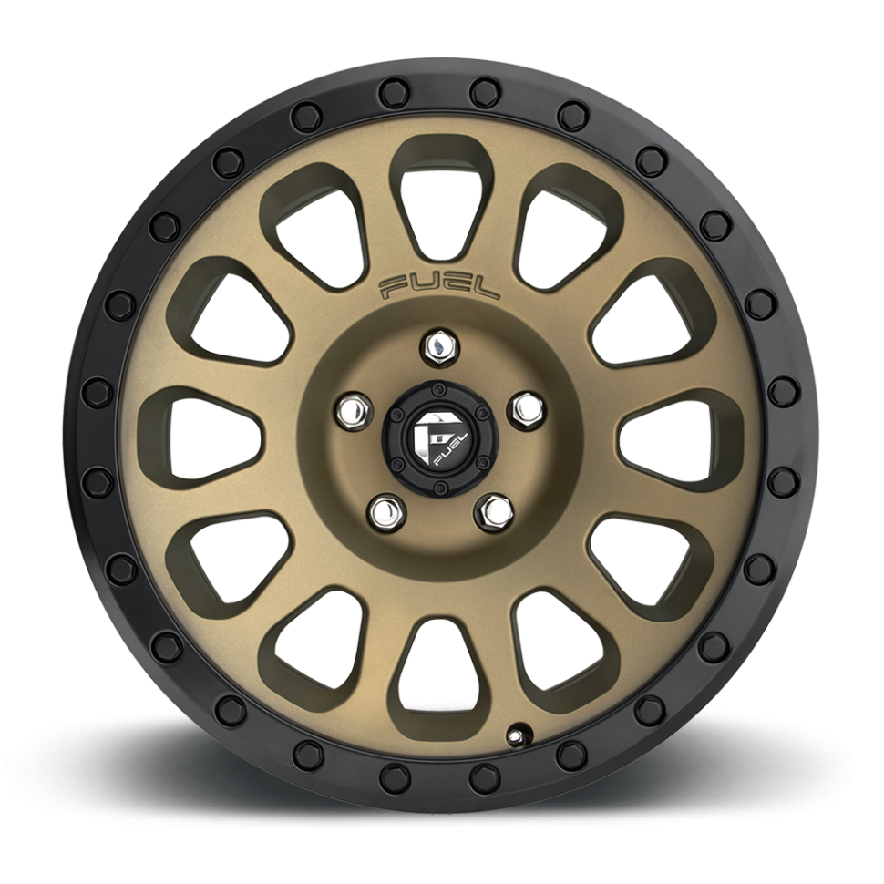 Колесный диск Fuel Off Road Vector Matte Bronze Black Bead Ring 18x9 ET+20 D60018905657