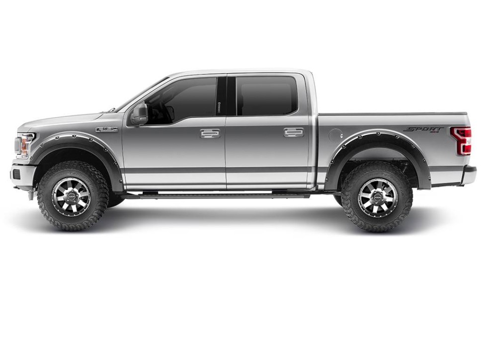 Bushwacker 20945-02 Pocket Style Fender Flares Set 4 PC Ford F-150 18-20