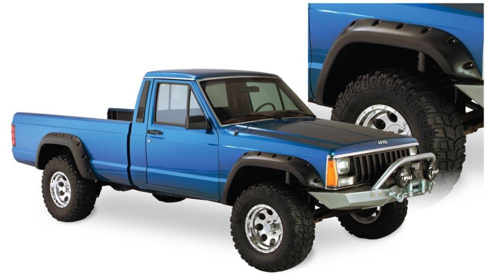 Расширители колесных арок Jeep Cherokee 00-01 к-кт 4 шт. Cut Out Bushwacker 10912-07