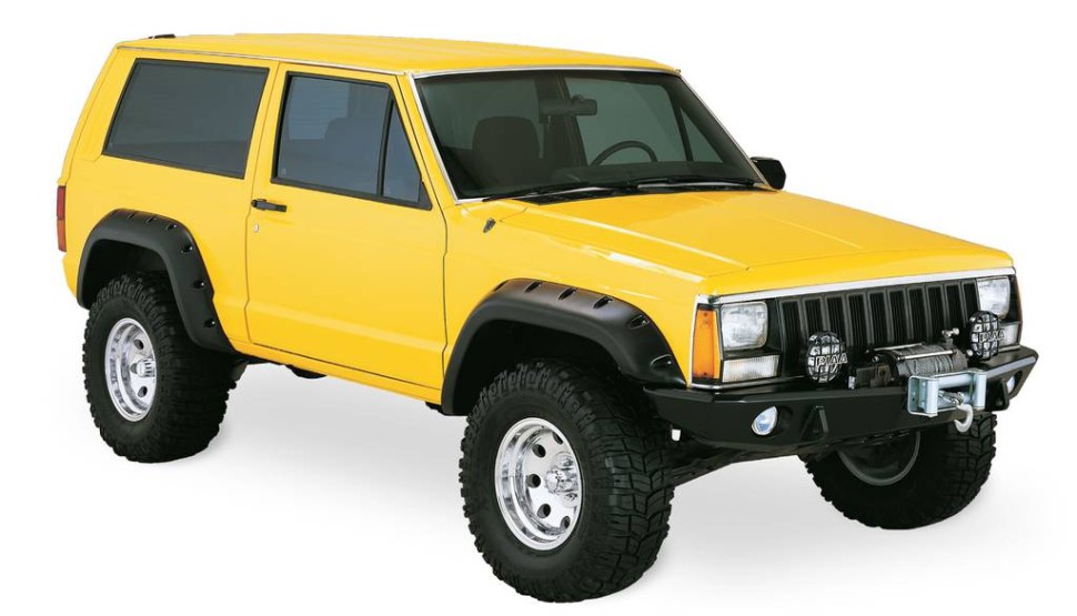 Расширители колесных арок Jeep Cherokee 00-01 к-кт 4 шт. Cut Out Bushwacker 10912-07