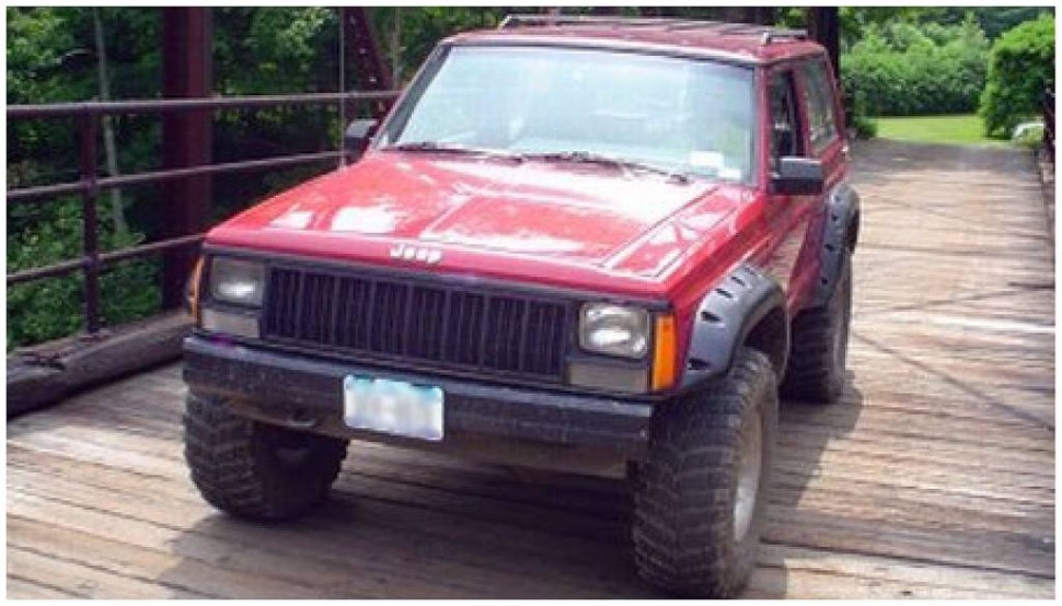 Расширители колесных арок Jeep Cherokee 00-01 к-кт 4 шт. Cut Out Bushwacker 10912-07