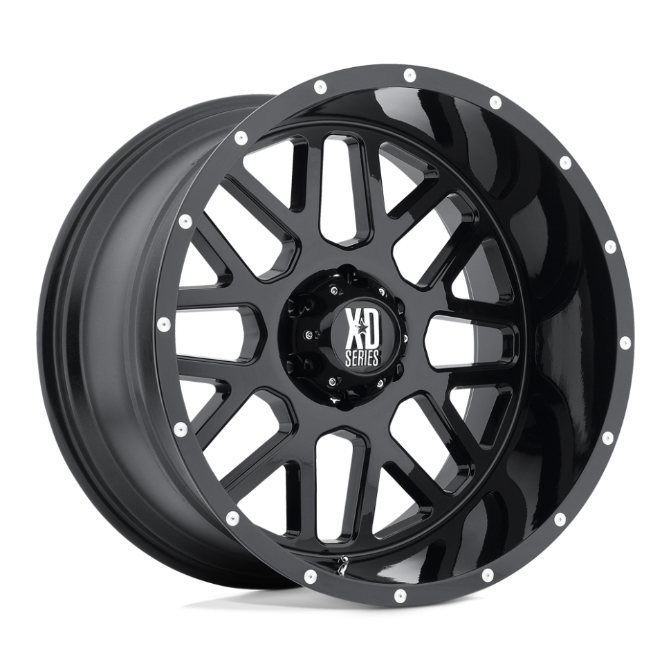 XD Wheels XD82079050712N Grenade Wheel Satin Black 17x9 -12