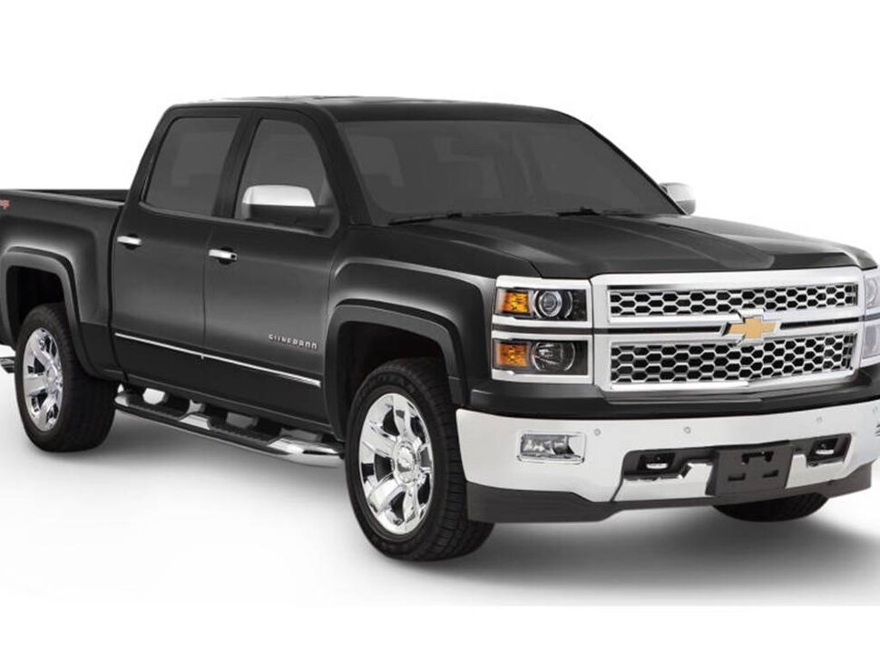 Bushwacker 40956-34 Painted OE Fender Flares Set 4 PC Chevrolet Silverado 1500/2500/3500 16-19