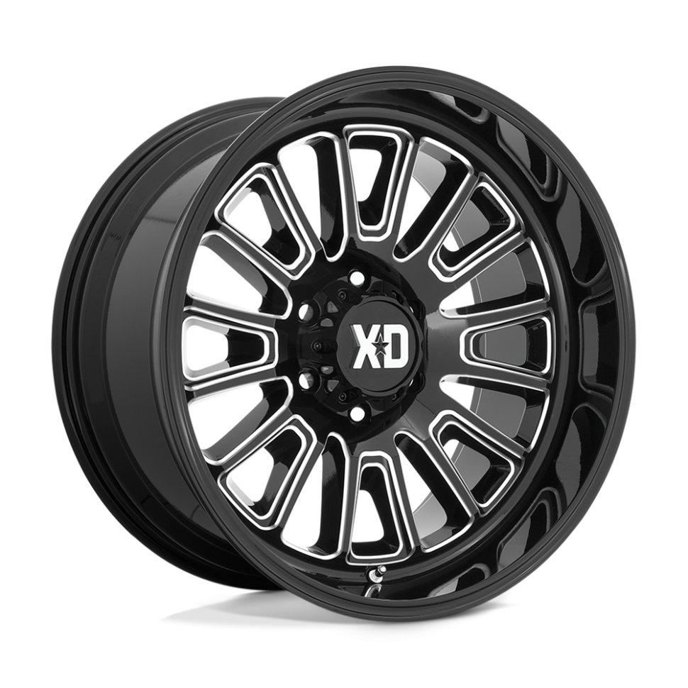 XD Wheels XD86421063318N Rover Wheel Gloss Black Milled 20x10 -18