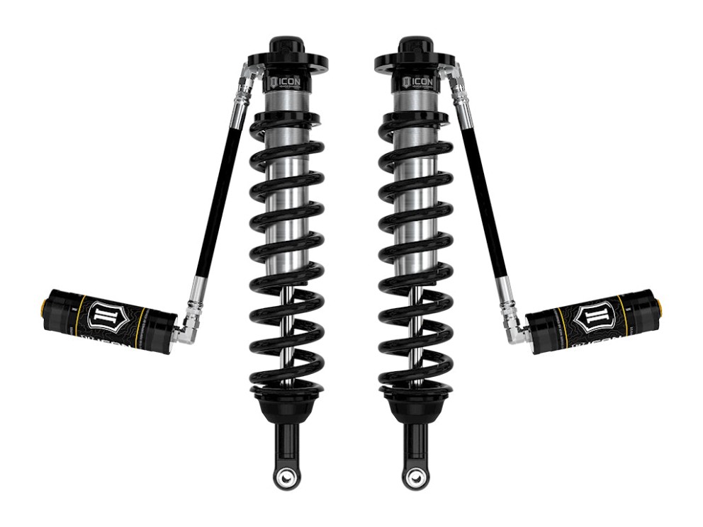 Icon Vehicle Dynamics 59730-CB 2.5 VS Remote Reservoir Front Coilover Reservoir Shock Long Travel Lift 0-3.5" Toyota 4Runner/Tacoma/FJ Cruiser 03-24 Pair