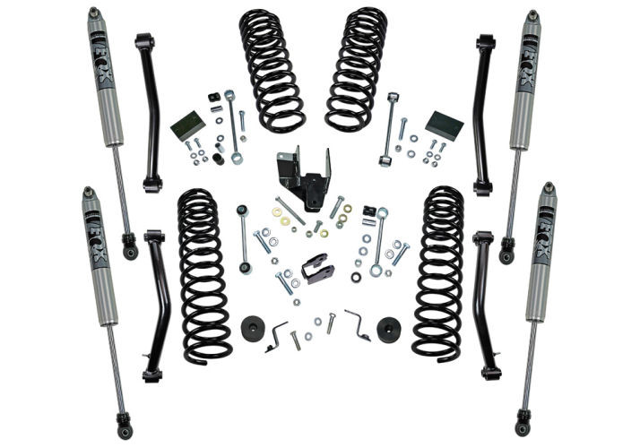 Superlift K186F Suspension Lift Kit 4" Jeep Wrangler JL 18-22 2 Door (Fox 2.0 Shocks)