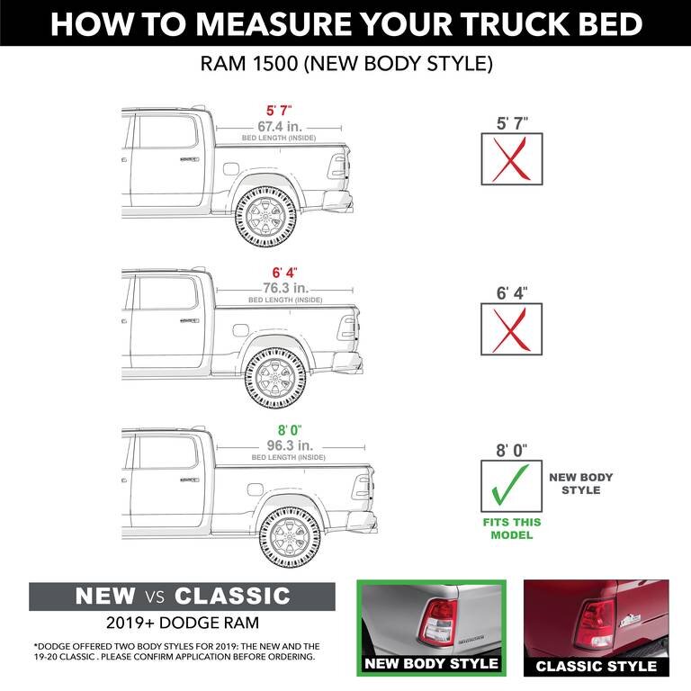 Крышка багажника складная мягкая Dodge Ram 1500/2500/3500 09-25 8' Trifecta ALX Extang 90435