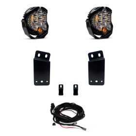 Комплект дополнительных LED фар на бампер Driving/Combo Dodge Ram 1500 TRX 19-24 LP9 Pro Baja Designs 448044