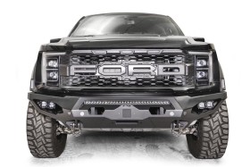 Передний бампер Ford F-150 Raptor 21-26 Matrix Fab Fours FR21-X5351-1