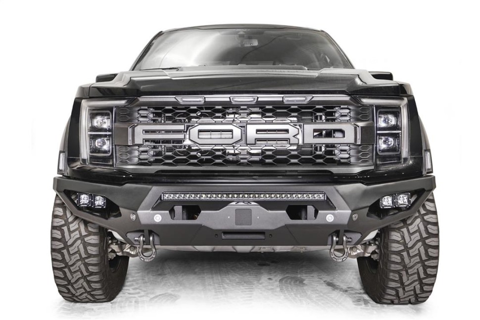 Передний бампер Ford F-150 Raptor 21-26 Matrix Fab Fours FR21-X5351-1