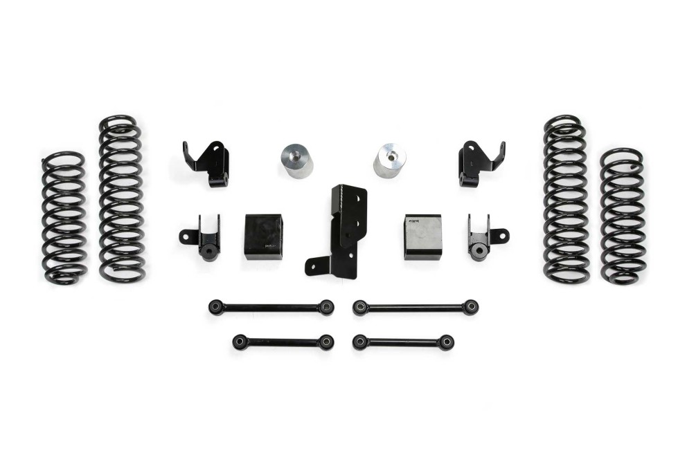 Fabtech K4204 Suspension Lift Kit Lift 3" Jeep Wrangler JL 20-25