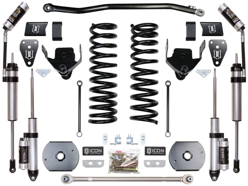 Ліфт-комплект підвіски Dodge Ram 2500 14-26 Stage 3 Lift 4.5" Icon Vehicle Dynamics K214523A
