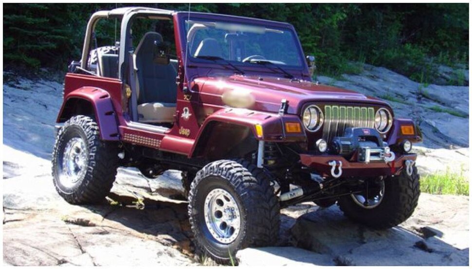 Расширители колесных арок Jeep Wrangler TJ 00-06 к-кт 4 шт. Pocket Style Bushwacker 10908-07