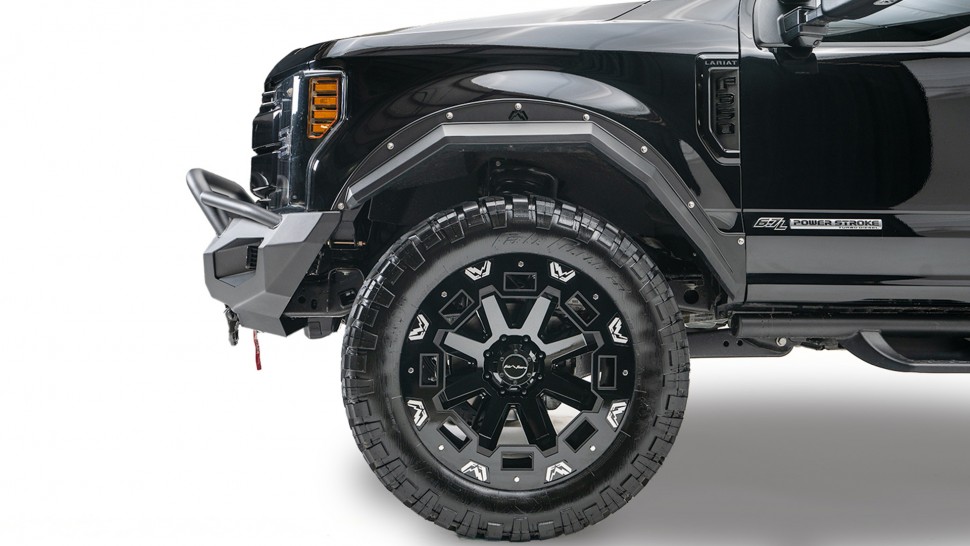 Передний бампер с центральной дугой Matrix Ford F-250/F-350 11-16 Fab Fours FS11-X2552-1