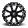 Fuel Off Road D57618902650 Assault Wheel Gloss Black Milled 18x9 +1