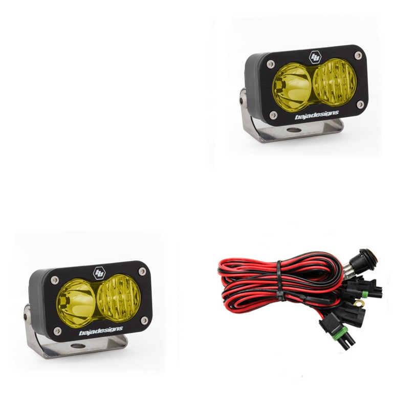 Дополнительные LED фары 2.93"x1.68" Водительский/Комбо свет (пара) S2 Sport LED Light Baja Designs 547813