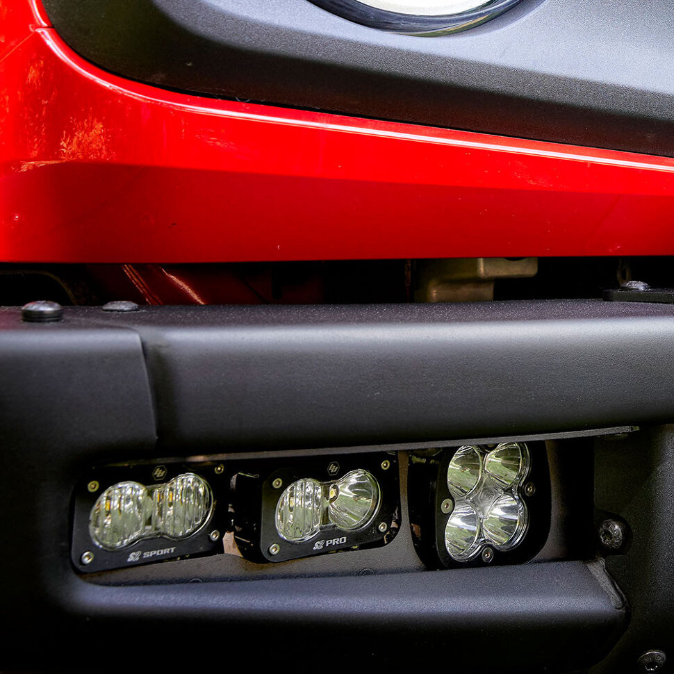 Комплект протитуманних фар у бампер Ford Bronco 21-23 Squadron Pro/S2 Sport Baja Designs 447763UP