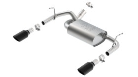 Вихлопна система Axle-Back Jeep Wrangler JK 12-18 Atak Borla 11860BC