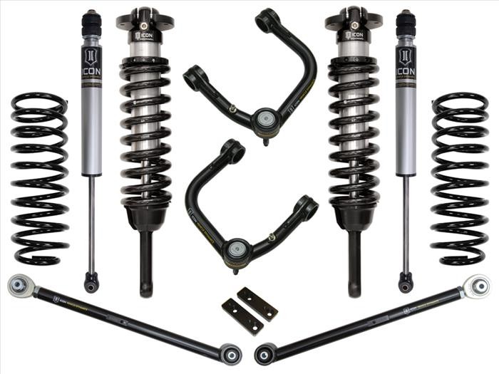 ICON K53053T Stage 3 Suspension System 0-3.5" w Billet UCA Toyota FJ Cruiser/4Runner 03-09