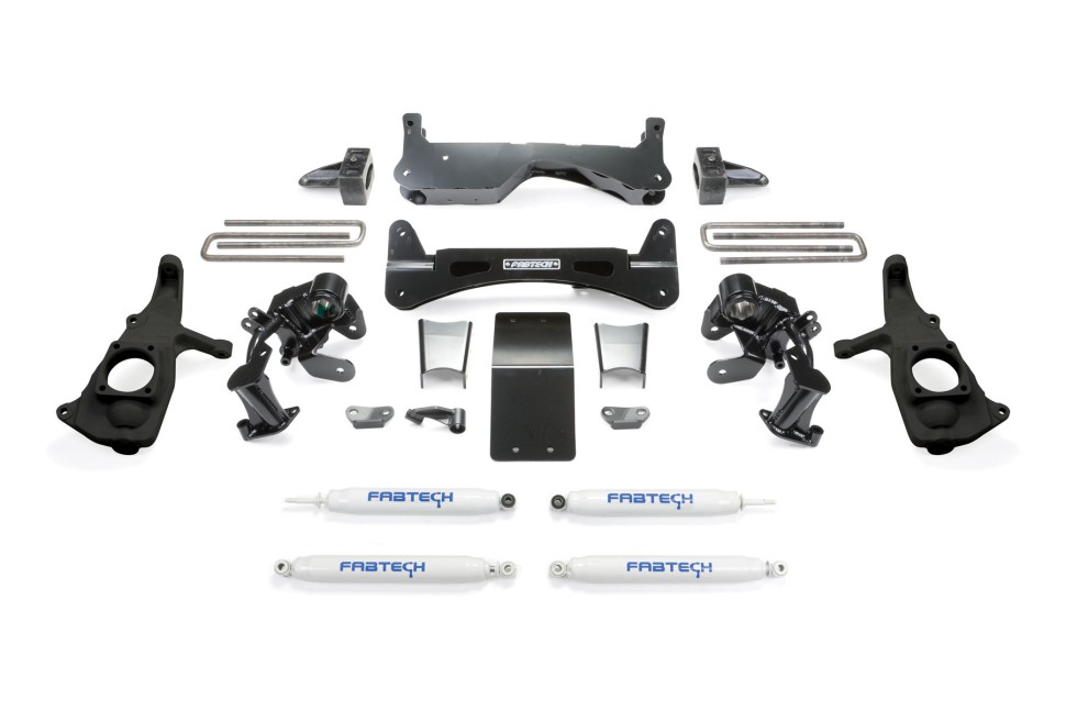 Лифт комплект подвески Chevrolet Silverado/GMC Sierra 2500 11-19 Lift 6" Fabtech K1046
