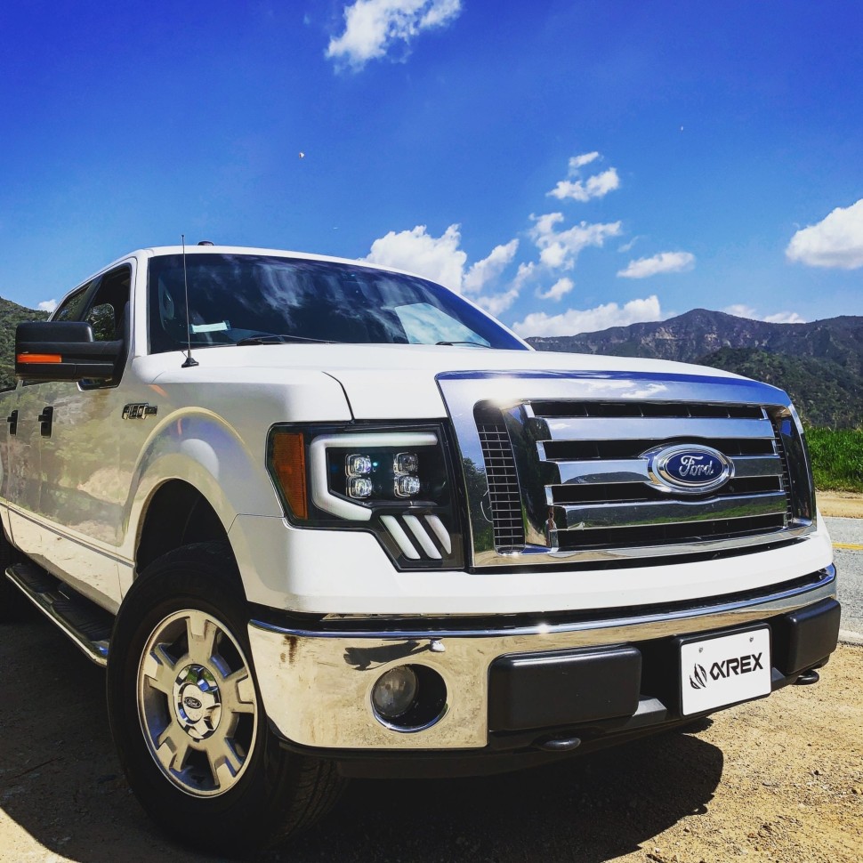 Комплект передних Led фар Ford F-150 09-14 NOVA-Series AlphaRex 880191