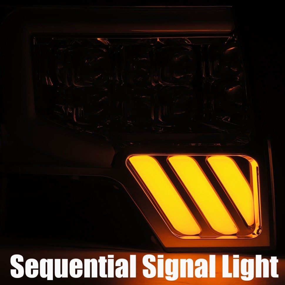 Комплект передних Led фар Ford F-150 09-14 NOVA-Series AlphaRex 880191