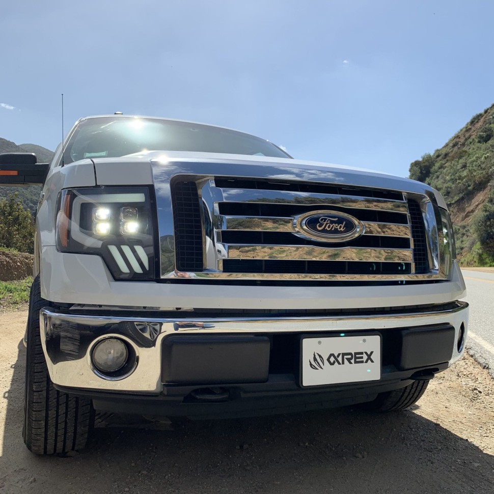 Комплект передних Led фар Ford F-150 09-14 NOVA-Series AlphaRex 880191