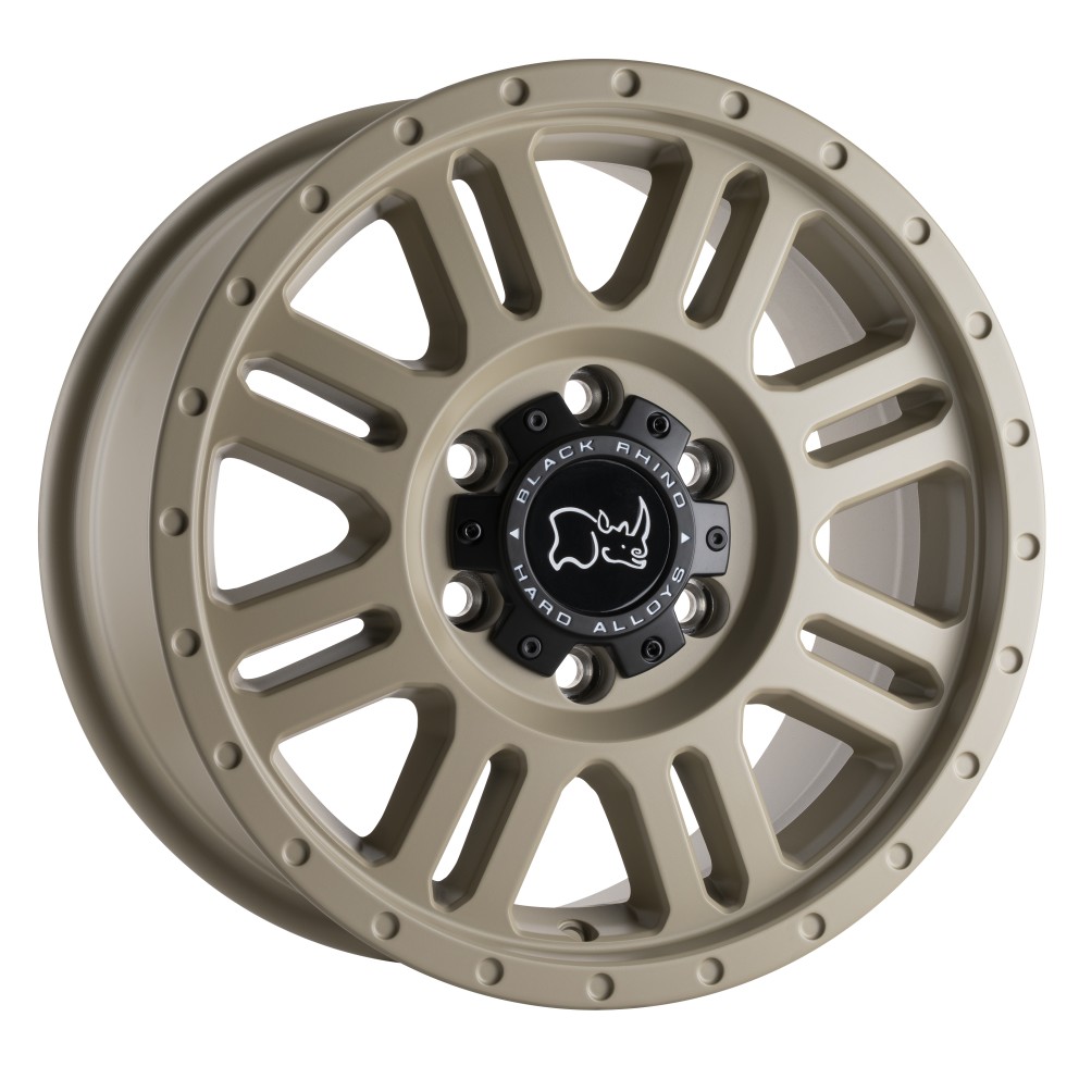 Black Rhino 1780YWN386130D84 Yellowstone Wheel Desert Sand 17x8 +38