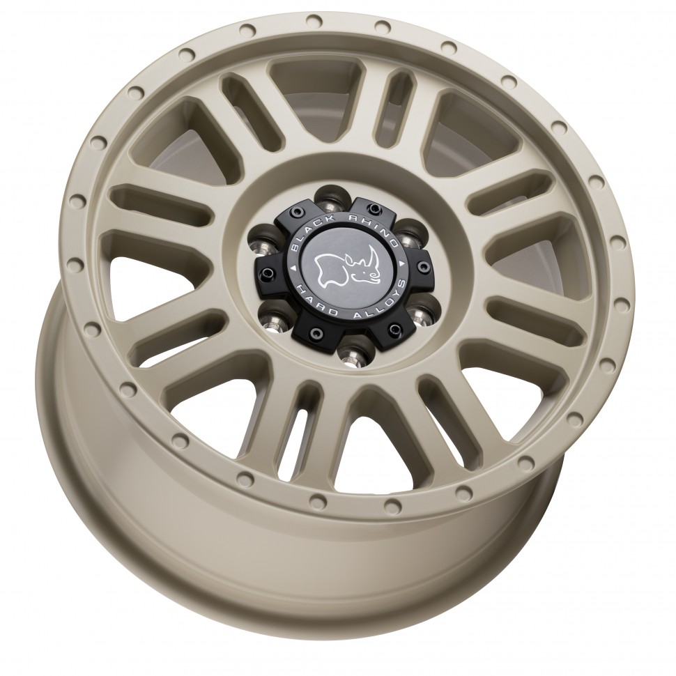 Black Rhino 1780YWN386130D84 Yellowstone Wheel Desert Sand 17x8 +38