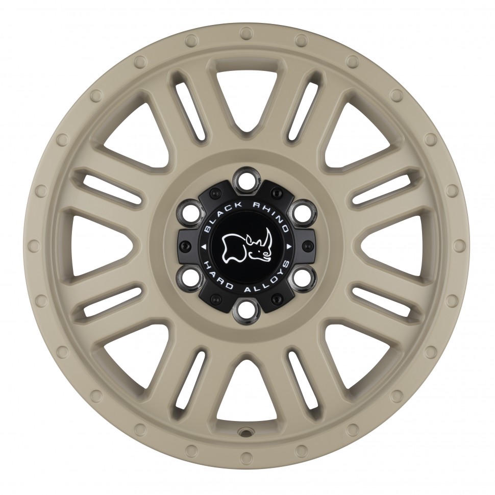 Black Rhino 1780YWN386130D84 Yellowstone Wheel Desert Sand 17x8 +38