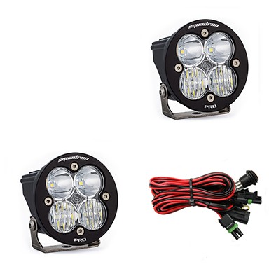 Комплект дополнительных LED фар 3.5x3.5" Driving/Combo Squadron-R Pro Baja Designs 597803