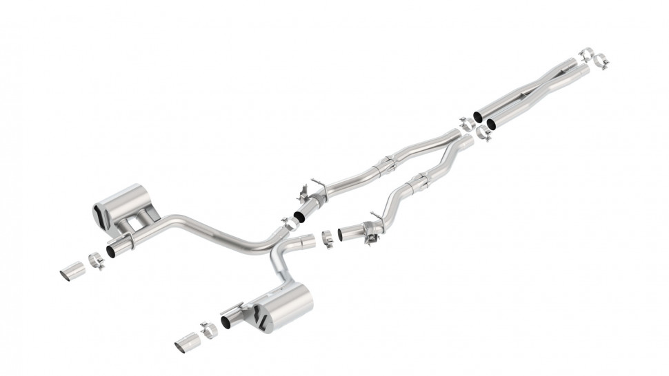 Borla 140723 Cat-Back Exhaust System Dodge Charger R/T RWD 17-18