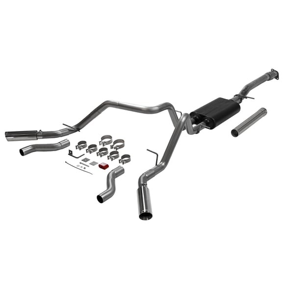Выхлопная система Cat-Back Chevrolet Silverado/GMC Sierra 1500 19-26 American Thunder Flowmaster 818113
