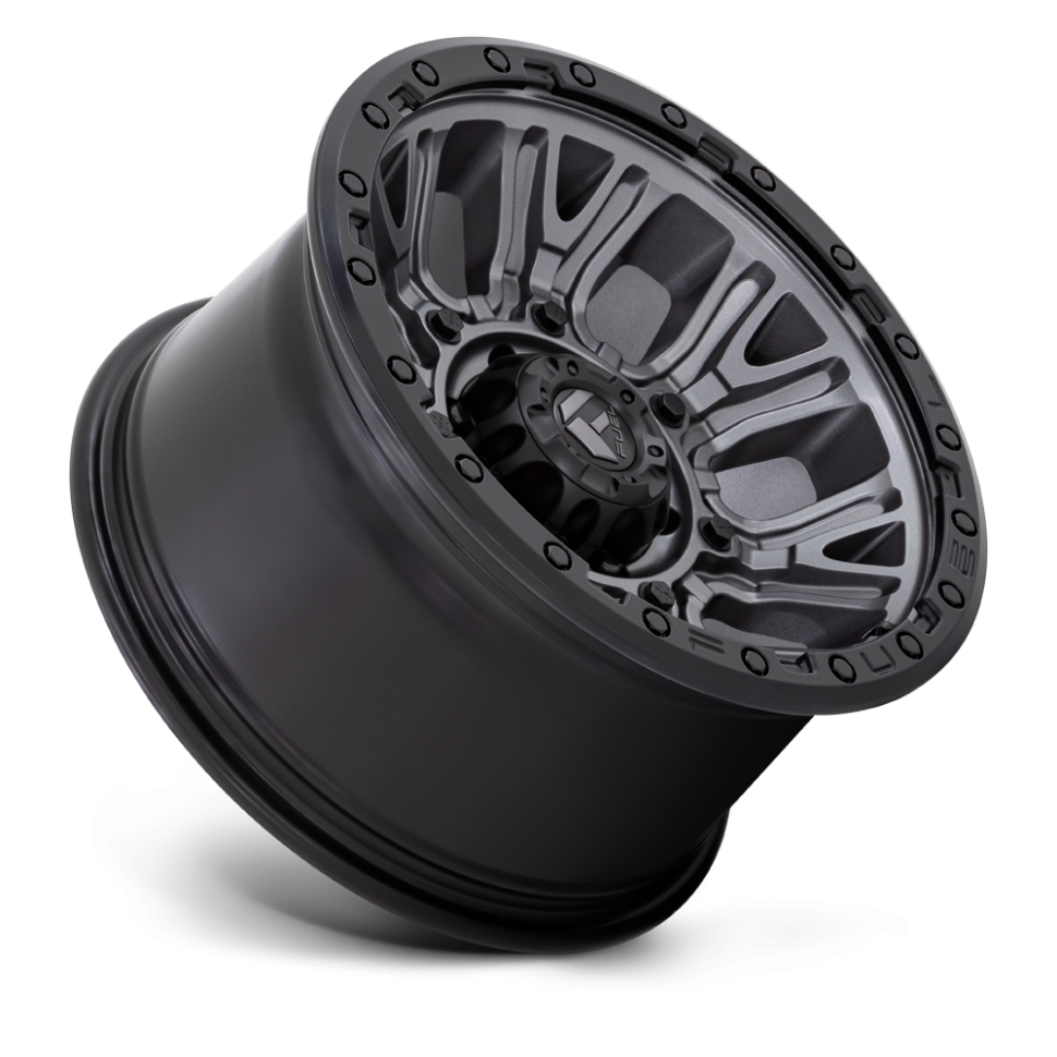 Колесный диск Fuel Off Road Traction Matte Gunmetal W/Black Ring 20x10 ET-18 D82520007547