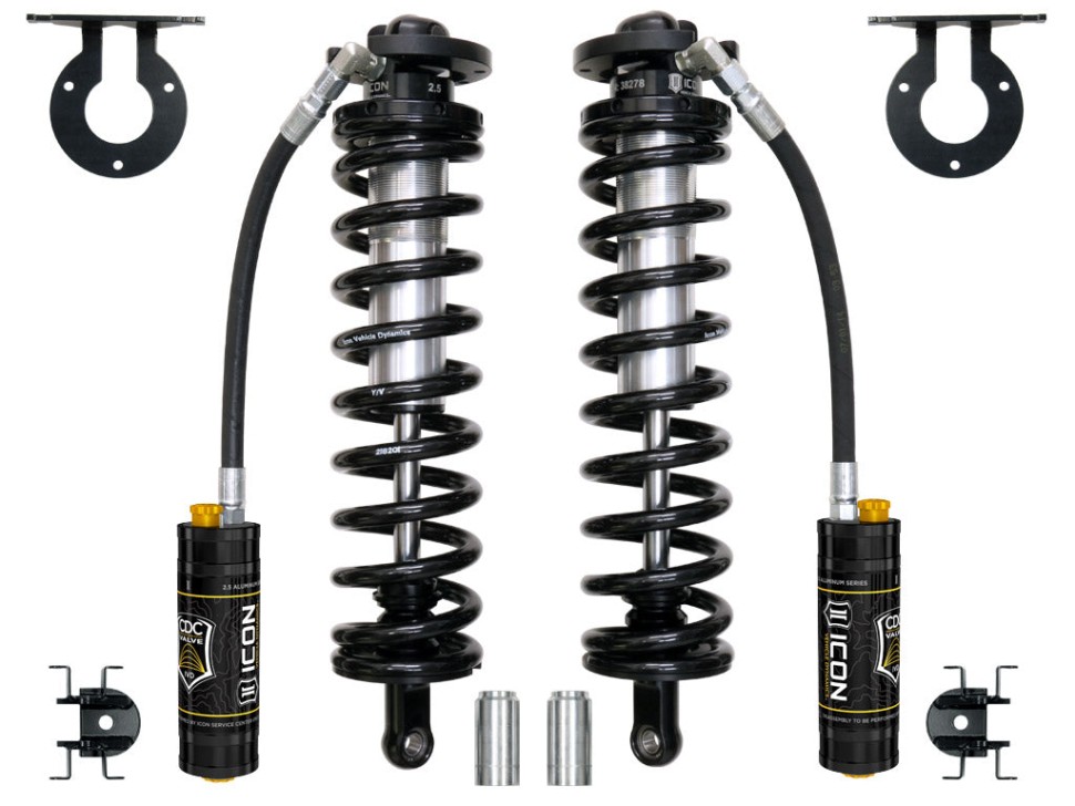 Койловер передній з резервуаром регульований Ford F-250/F-350 05-26 2.5 VS Remote Reservoir CDCV Lift 4-5.5" Icon Vehicle Dynamics 61721C Пара