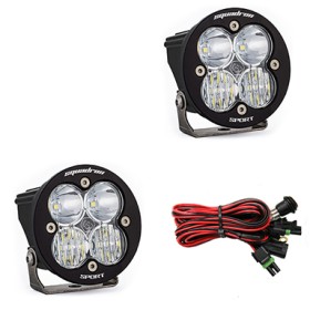 Комплект додаткових LED фар 3.5x3.5" Driving/Combo Squadron-R Sport Baja Designs 587803
