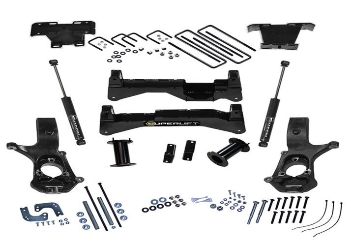 Лифт комплект подвески 8" Chevrolet Silverado 1500/GMC Sierra 1500 14-19 (Shadow Shocks) Superlift K897