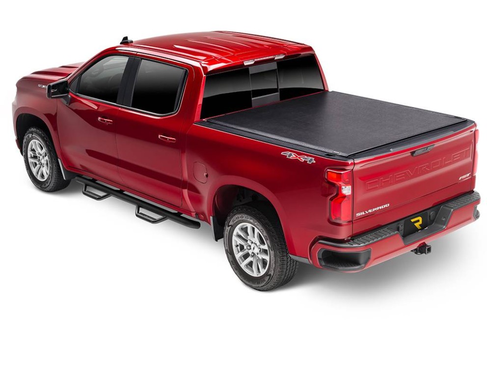 TruXedo 572001 Lo Pro Soft Rolling Up Tonneau Cover Chevrolet Silverado/GMC Sierra 1500/2500/3500 14-19 6'6"
