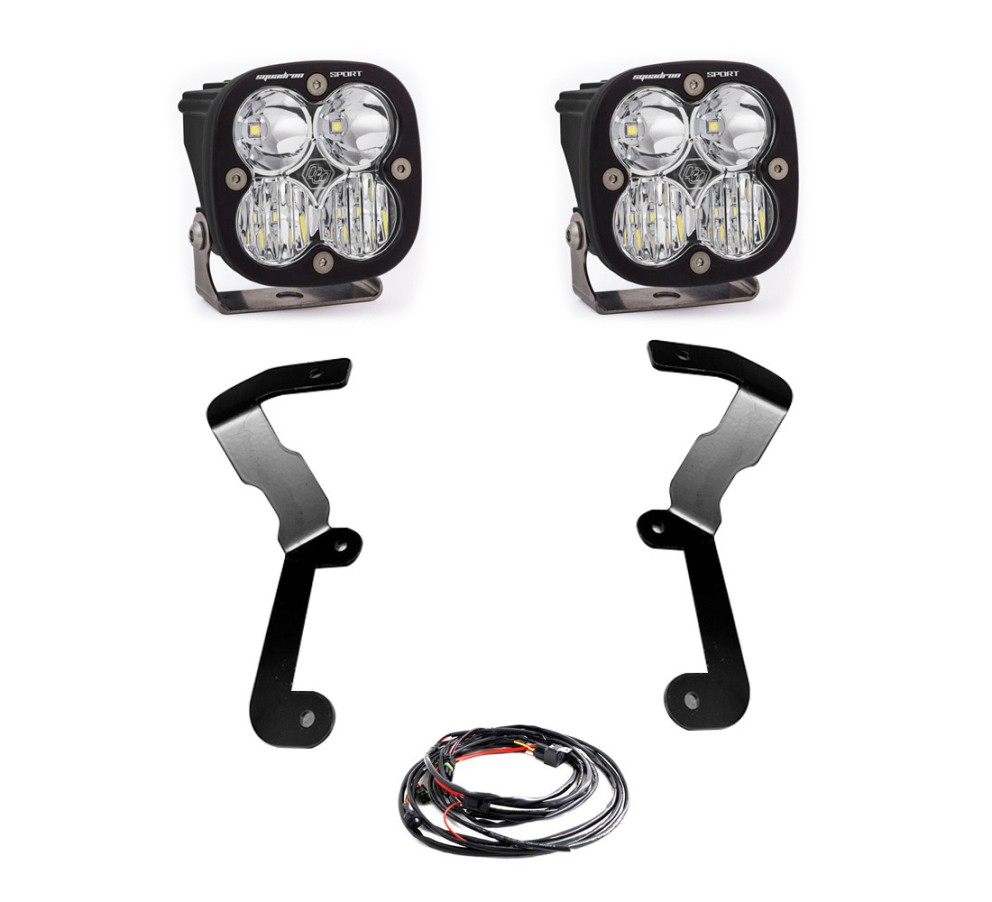 Baja Designs 447742 Squadron Sport Driving/Combo A-Pillar LED Light Kit GMC Sierra 1500 19-22