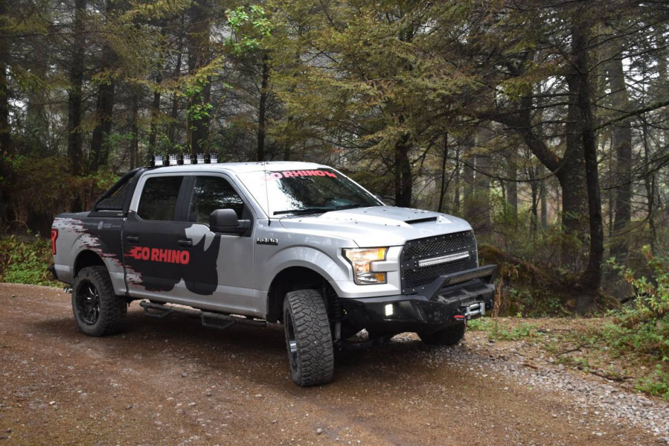 Go Rhino 24297T BR5.5 Replacement Front Winch Bumper Ford F-150 Raptor 17-20