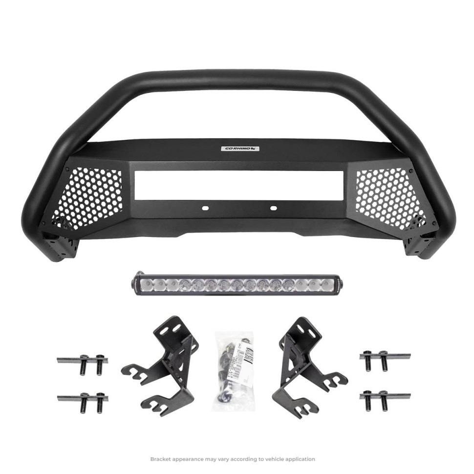 Go Rhino 5468620LT RC4 LR Bull Bar With Mounting Brackets Dodge Ram 1500 09-22