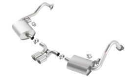 Выхлопная система Cat-Back Porsche Boxster/Cayman 13-16 S-Type Borla 140534